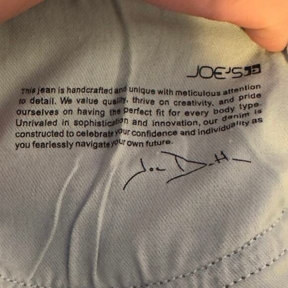 NWT Joe’s Jeans The Runway Luna High Rise Cigarette Jeans Size 24 Mediterranean - Picture 10 of 10